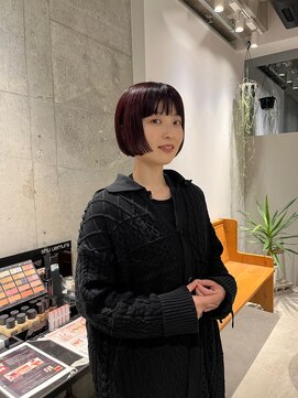 ミリ(milli Produce by ITAKURA) 赤ミニボブ