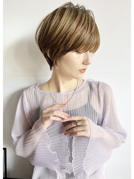 バンプ ギンザ(BUMP GINZA) 30代40代50代絶壁解消前髪あり小顔前下がりショートボブ