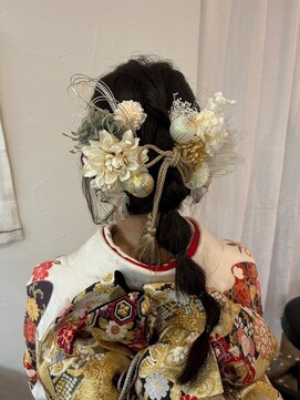 髪仕度コア(CORE) 編みおろしヘア