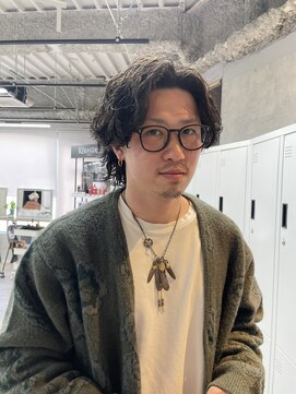 リミットバイアフィナー 大宮店(limit by Afinar) メンズミディアム 波巻きスパイラル