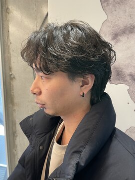 バロンフェム(baLon.fem) 【お客様スタイル】フェザーパーマ