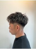 フェード/メンズパーマ/ツイストパーマ/メンズショート【横井】