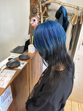 マウナ ヘアー(MAUNA HAIR) デザインカラー