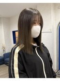 オリーブグレージュ【透明感カラー/髪質改善/四日市】