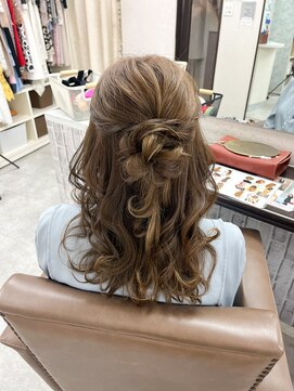 セットサロン ベル(Belle) ハーフアップ
