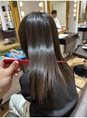 艶々髪質改善ストレート
