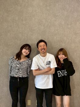 スーリール シュシュ(sourire chouchou)の写真/スタッフ3人の少人数のサロンなので髪のお悩みが相談しやすい空間で丁寧にカウンセリング◎