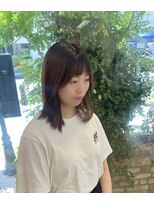 ファーレンピュアスウィート(fahren-pure-suite)&nbsp;パッツン前髪×切りっぱなしボブ