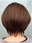 大人フェミニンショート