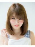 山村/ナチュラルストレート/小顔ボブ/ストカール/髪質改善銀座