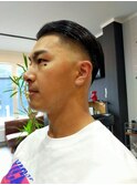オールバックスキンフェード