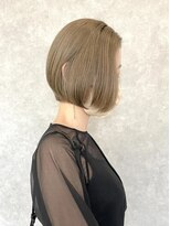レック(Rec.)&nbsp;ショートボブ/ダブルカラー/ミルクティー