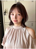 ゆる巻きモテ髪色気レイヤーカットハイライトカラー