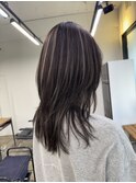ベース暗め♪コントラストハイライト