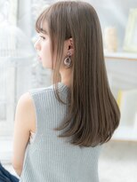 モッズヘア 上尾西口店(mod's hair)&nbsp;グレイアッシュレイヤーロングエアストレートA3上尾30代40代!