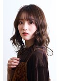 【ゆるふわスタイル】ぼさかわミディアム×ラベンダーアッシュ