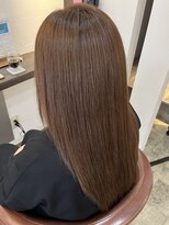 エイクス 津田沼(AQs) 着物ヘア/大人ガーリー/ダークアッシュ/似合わせカット/津田沼