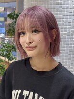 エアー 銀座(air)&nbsp;シアーピンク/ハイトーン/ブリーチ/ダブルカラー