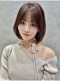 ミディアムレイヤーくびれミディアム イメチェン