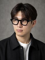 アウル 心斎橋(owl)&nbsp;韓国風コンマバング×ダウンパーマ×曲がる縮毛矯正×men's髪型