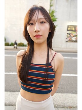 シクネ 新潟駅 万代(SHICUNE) ユウダイ★新潟/万代 くびれヘア ロングレイヤー レイヤーカット