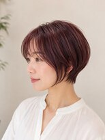 トリコバイフェイス (Trico by FACE)&nbsp;ショートカット/ショートボブ/白髪ぼかし/   30代/40代/50代