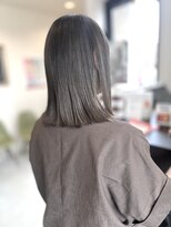 イマージュヘアー&nbsp;シアーグレージュのタッセルボブ