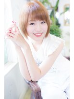 セライロ 千葉(celilo)&nbsp;『celiloスタイル』、ショート、プラチナベージュ