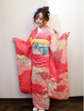 セットサロン ラビッシュポー(Setsalon RabichePow) 【ラビッシュポー】振袖No.24【フランベアー】