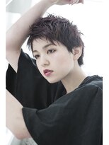 ミエルヘアーブラン(miel hair blanc)&nbsp;大人カッコイイ！ベリーショート♪【miel hair blanc】
