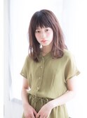 【aRietta　銀座】20代30代40代 ハニーヘア小顔カットで大人ロブ