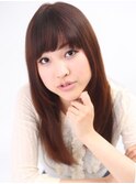 大人かわいいセミロング★ストレートスタイル★[町田駅]