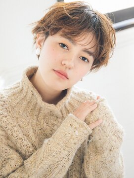 ディッセンバー 渋谷(December) 『December』シースルーバングマッシュショート