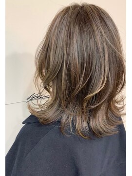 ヘアーワークスヴィクサス 諫早店(HAIR WORKS VIXUS) 【VIXUS 持永早紀子】オトナハイライト