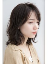 ラフ フロム ガーデン(Laf from GARDEN)&nbsp;加藤貴大30代40代人気　ふんわりユルウェーブスタイル