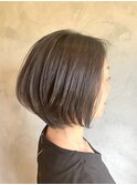 大人グラデーションボブ