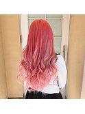 ピンクヘアー★