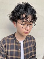 ヘアー アイス ルーチェ(HAIR ICI LUCE) くせ毛風パーマ スパイラルパーマ 刈り上げマッシュ 担当 井上