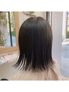 キュアキュア(Cure2) 【髪質改善】酸熱トリートメント & 外ハネ スタイル