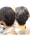 ナチュラルパーマ×似合わせカット