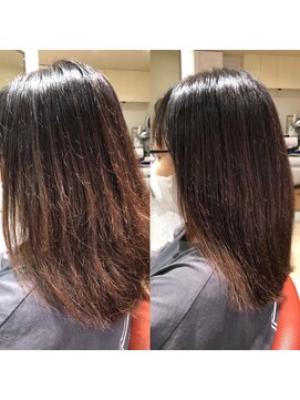 ヘアーサロン ダダ(hair salon DaDa) 20代30代40代大人かわいいゆるふわブラウンストレート