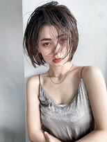 アイティーバイアルバム 松戸店(IT by ALBUM) アンニュイボブ_ホワイトグレージュネビージュ_28571