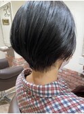 大人ショートボブ