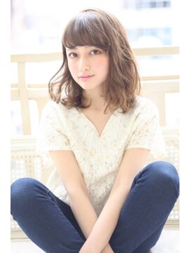 美容室リーフ 豊田店(LeaF) ラフウェーブでカジュアルスタイル☆