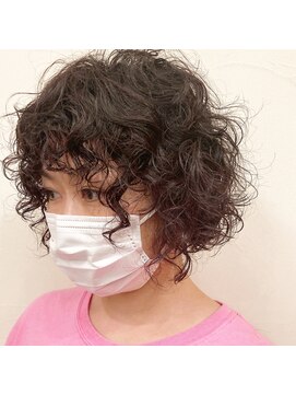 ファヴォリ(favori) 【favori 自由が丘】カーリー×パーマボブ