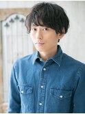 くせ毛ランダムパーマモテ髪ウェットヘアQ