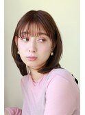 【目黒】　大人可愛いワンカールボブ×20代30代40代