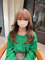 ネクストハラジュク(NEXT HARAJUKU)&nbsp;メルティーカラーフェミニンロング似合わせカット[原宿/表参道]