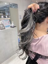 キジ(KIJI) ★シルバーグレイ×インナーカラー★