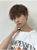 メンズカット　名古屋　眉毛　パーマ　カラー